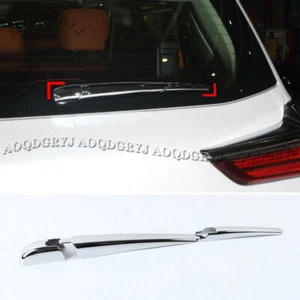 For LEXUS LX570 2016-2021 Chrome Rear Trunk Tailgate Wiper Moulding Trim Cover - Imagen 1 de 4
