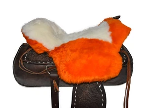 Lammfell Sattelauflage Western Sattel Lammfellbezug Saddle Pad Seat Saver S339 - Bild 1 von 3