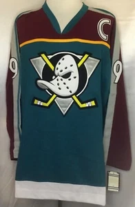 Paul Kariya Anaheim Mighty Ducks "1997-99 Alternate Throwback" CCM NHL Jersey - Picture 1 of 2