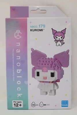 kit de construção nanobloco Sanrio Kuromi, série coleção de personagens - Imagem 1 de 2