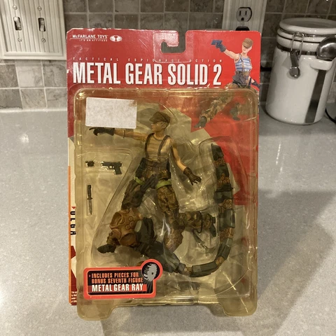 Metal Gear Solid 2 - OLGA Action Figure (McFarlane Toys, 2001) NEW IN BOX Cover