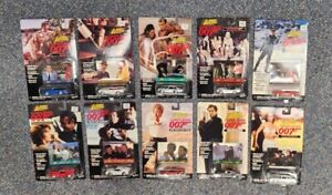 JOHNNY LIGHTNING 261-00 JAMES BOND 007 Complete Set of 10 Die Cast Cars SEE PICS