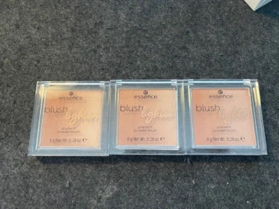Lot of 3 Essence Blush Lighter gradient powder Blush - 01 Nude Twilight 925547 - Image 1 of 2