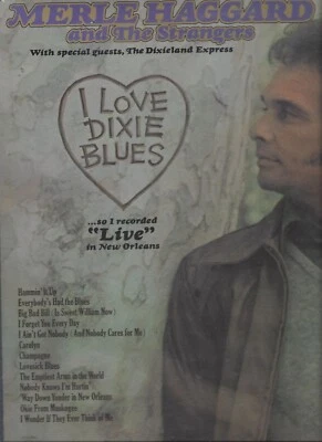 MERLE HAGGARD I LOVE DIXIE BLUES  Carolyn CUTOUT VINYL LP ALBUM - Image 1 of 4