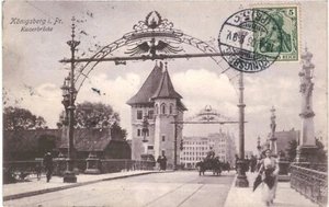 CPA Carte postale Russie ( Kaliningrad) Königsberg i. Pr. Kaiserbrücke 1906VM - Picture 1 of 2