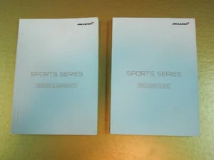 2016 2017 MCLAREN 540C,570S,570GT SPORT SERIES USER GUIDE AND SERVICE MANUAL - Picture 1 of 17