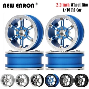 2.2" Beadlock Wheel Rim Alloy for 1/10 RC Rock Crawler Axial Wraith HPI Traxxas - Picture 1 of 30