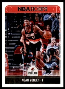 2017-18 Panini NBA Hoops Noah Vonleh Portland Trail Blazers #235 - Picture 1 of 2