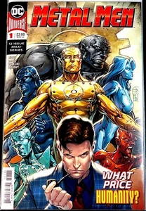 METAL MEN 1 DOMO ARIGATO December 2019 DC UNIVERSE Near Mint Condition / Sleeved - Picture 1 of 2