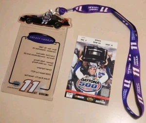2007 NASCAR Daytona 500 Ticket Stub w Lanyard So Feb 18, 2007 Kevin Harvick win - Bild 1 von 9