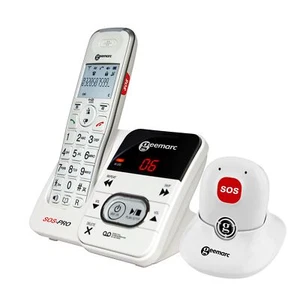 Amplidect 295 SOS Pro - Téléphone Amplifié sans Fil et son Médaillon d’Appel ... - Zdjęcie 1 z 5