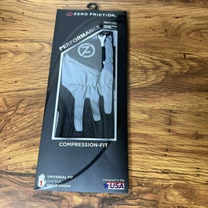 Guante de golf para hombre Zero Friction Performance ajuste a mano izquierda (talla única) - plateado - Imagen 1 de 7