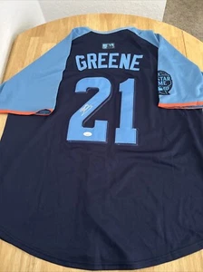 Hunter Greene Cincinnati Reds Autographed 2024 All Star Jersey JSA Certified - Picture 1 of 8