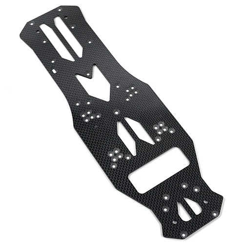 Yeah Racing HPI Sprint 2 2.5mm Graphite / Carbon Fiber Chassis Plate SPT2-010 - Image 1 of 1