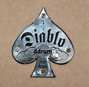 ddrum Diablo Drum Badge with Mounting Screws - Picture 1 of 1