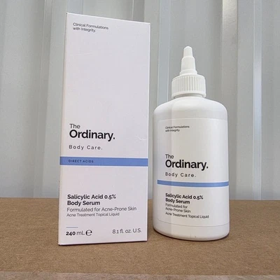The Ordinary. Salicylic Acid 0.5% Body Serum  8.1oz/240ml New With Box - Image 1 of 2