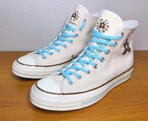 Converse Chuck 70 High x Golf Le Fleur Parchment Canvas Size 10 Mens Shoes - Picture 1 of 19