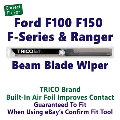 Escobilla limpiaparabrisas (cantidad 1) haz para Ford F100 F150 serie F y Ranger 1980-1997 -19180 Foto 1 de 4