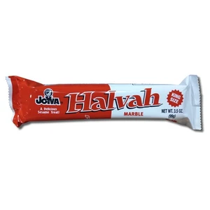 Barras Halvah de mármol tamaño king Joyva | 3,5 onzas | Caja de 20 - Imagen 1 de 6