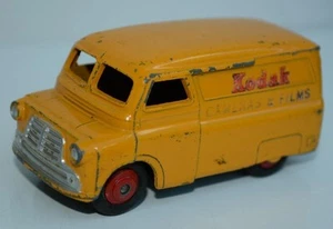 BS - DINKY TOYS (UK) - BEDFORD CA VAN - KODAK CAMERAS & FILM - YELLOW - Picture 1 of 1