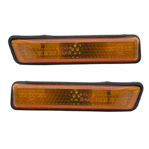 Pair Side Marker Light Repeaters amber orange For BMW 3 series E36 1996-98 - Picture 1 of 5