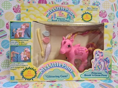 My little Pony Princess Brush'n Grow Glittering Gem MIB - Bild 1 von 4