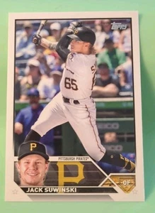 2023 Topps Serie 1 - Jack Suwinski #288 - Piratas de Pittsburgh - Imagen 1 de 2