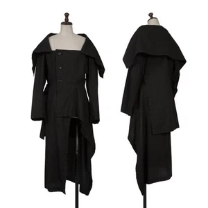 Yohji Yamamoto FEMME Linen Cotton Big Sailor Collar Jacket Size 1(K-156118) - Picture 1 of 12
