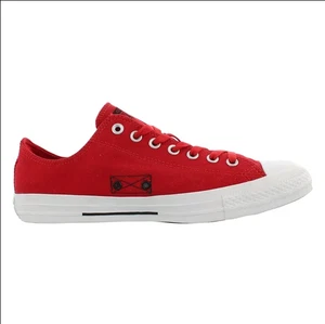 Unisex Converse CTAS OX Esmalte Rojo/Negro/Blanco 165739F 100% Original Nuevo - Imagen 1 de 6