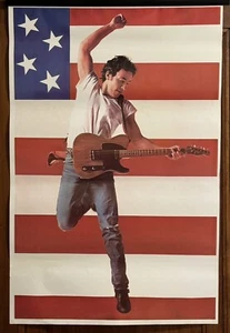 Bruce Springsteen Promo Poster Vintage Original 80s Born in the USA 23” x 35” - Picture 1 of 6