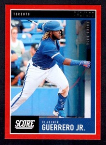 2020 Panini Chronicles Score Vladimir Guerrero Jr. 041/100 Toronto Blue Jays #29