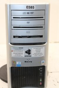 Gateway 840GM Desktop Computer Intel Pentium D 1GB Ram No HDD