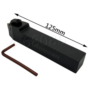 MWMNN 2020K08 Index External Holder Lathe Turning tool 20×125mm for WNMG0804 - Picture 1 of 4