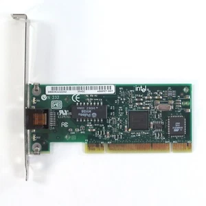 Adaptador de red Intel Pro 100 PILA8460MBLK20 puerto único RJ-45 Fast Ethernet PCI - Imagen 1 de 5