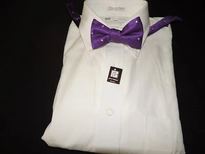 Nick Graham фиолетовый горошек галстук-бабочка - Изображение 1 из 4