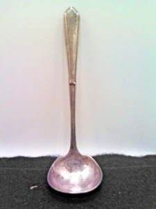 Vintage Community Silver Plated Gravy Ladle With Sterling Handle 6" - Picture 1 of 7