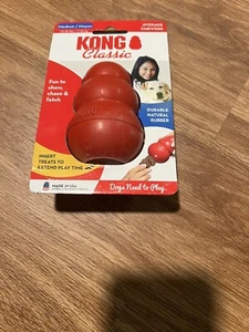 Kong Classic Hund Gummi Kauspielzeug - Medium, rot - Bild 1 von 2