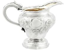 Antique William IV Sterling Silver Cream Jug J E Terrey & Co London 1831