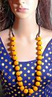 Tribal Tibetan Resin Ethnic Banjara Necklace Jewelry Vintage Color Beads Fashion
