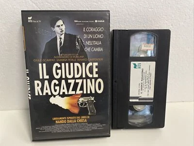 IL GIUDICE RAGAZZINO (1994) VHS - GIULIO SCARPATI, SABRINA FERILLI - Immagine 1 di 3