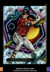 2023 Topps Cosmic Chrome #7 Corbin Carroll Nucleus Refractor Rookie Diamondbacks - Picture 1 of 2
