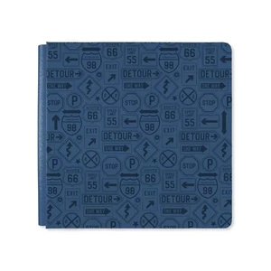 New Creative Memories 1--12x12 Album in Hit The Road Coverset, 2--Paper Packs - Picture 1 of 4