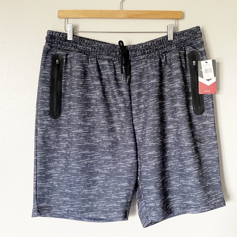 Pantalones Cortos Pony Para Hombre Carbón Slub Atléticos Bolsillos con Cordón Ciudad de Nueva York XL NUEVOS CON ETIQUETAS Foto 1 de 4