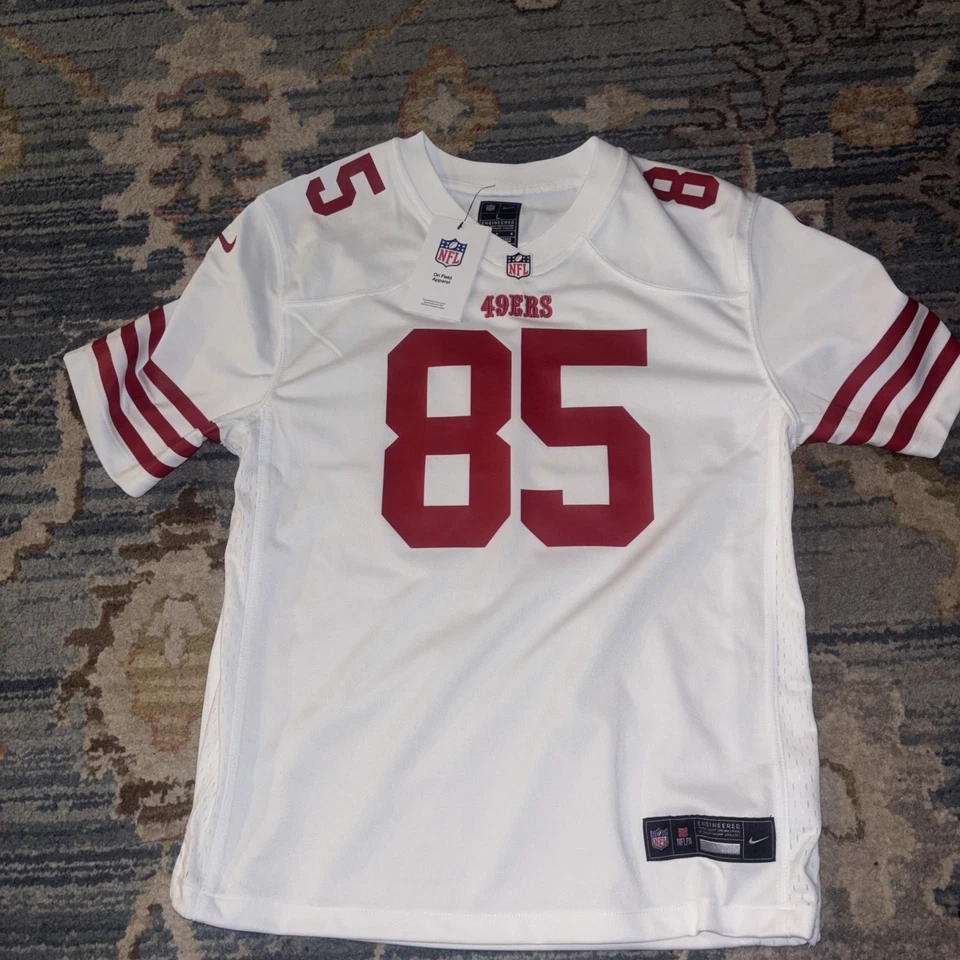 Nike San Francisco 49ers #13 Brock Purdy Scarlet Red Jersey YOUTH/CHILD Medium