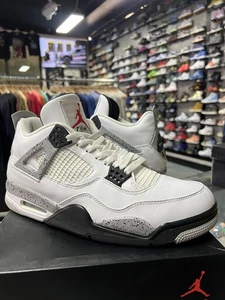 Size 11.5 - Jordan 4 Retro OG Mid White Cement - Picture 1 of 7