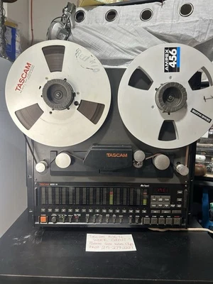 "Cinta carrete a carrete de 16 pistas vintage Tascam MSR-16 1/2"" grabada por favor ver video"  Foto 1 de 4