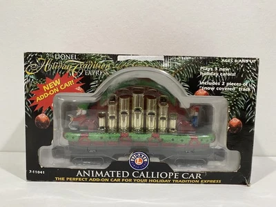 Lionel 7-11041 Animated Calliope Car LN/Box G Scale Christmas TESTED! - Image 1 of 4