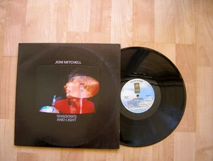 JONI MITCHELL shadows and light BB 704 Asylum 7E-1051 orig   1980 EX - Picture 1 of 4