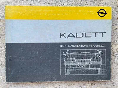OPEL KADETT 1986 - Libretto Uso e Manutenzione Originale - Immagine 1 di 4