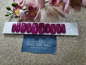 EXTRA WIDE PRESS ON NAILS - Suitable  For Men And Women
